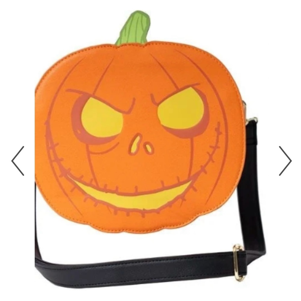 The Nightmare Before Christmas Jack-o'-Lantern Glow-in-the-Dark Crossbody Purse